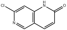 7-氯-1,6-萘啶-2(1H)-酮 结构式