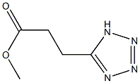 Methyl 3-(1H-tetrazol-5-yl)propanoate Structure