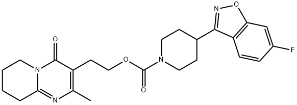利培酮EP杂质F 结构式