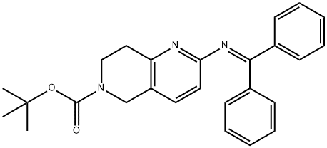 1346673-94-6 2-(二苯基亚甲基氨基)-7,8-二氢-1,6-萘啶-6(5H)-羧酸叔丁酯
