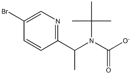 tert-Butyl(1-(5-bromopyridin-2-yl)ethyl)carbamate Struktur
