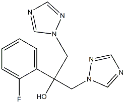 2-(2-fluorophenyl)-1,3-di(1H-1,2,4-triazol-1-yl)propan-2-ol Structure