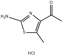 1-(2-Amino-5-methylthiazol-4-yl)ethanone hydrochloride Structure