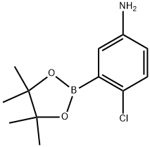 4-chloro-3-(4,4,5,5-tetramethyl-1,3,2-dioxaborolan-2-yl)benzenamine