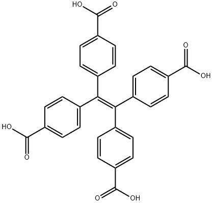 1,1,2,2-Tetra(4-carboxylphenyl)ethylene Structure