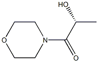 (R)-2-羟基-1-吗啉丙基-1-酮 结构式