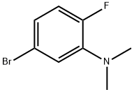 2-氟-5-溴-N,N-二甲基苯胺, 1352214-46-0, 结构式