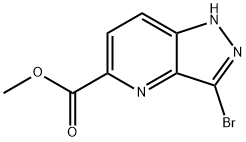 methyl 3-bromo-1H-pyrazolo[4,3-b]pyridine-5-carboxylate, 1352909-37-5, 结构式
