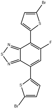 1352921-50-6 4,7-二(5-溴噻吩基-2-)-5-氟-苯并噻二唑