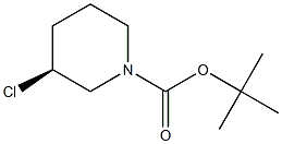 (S)-tert-butyl 3-chloropiperidine-1-carboxylate Structure