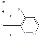 4-Bromo-3-(trifluoromethyl)pyridine hydrobromide Struktur