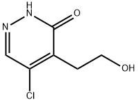 5-chloro-4-(2-hydroxyethyl)-3(2H)-Pyridazinone Structure