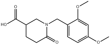 1-(2,4-dimethoxybenzyl)-6-oxopiperidine-3-carboxylic acid