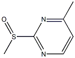 135645-65-7 4-methyl-2-(methylsulfinyl)pyrimidine