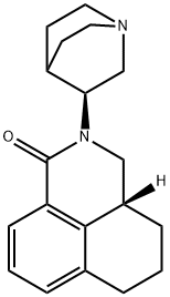 1H-Benz[de]isoquinolin-1-one,2-(3S)-1-azabicyclo[2.2.2]oct-3-yl-2,3,3a,4,5,6-hexahydro-,(3aR)-