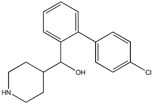 (4'-chloro-[1,1'-biphenyl]-2-yl)(piperidin-4-yl)methanol Structure