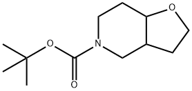 tert-butyl hexahydrofuro[3,2-c]pyridine-5(6H)-carboxylate Structure