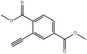 Dimethyl 2-ethynylterephthalate Structure