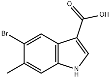 5-bromo-6-methyl-1H-Indole-3-carboxylic acid|5-bromo-6-methyl-1H-Indole-3-carboxylic acid