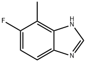 5-Fluoro-4-methylbenzimidazole Struktur