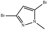 3,5-二溴-1-甲基-1H-吡唑, 1361019-05-7, 结构式