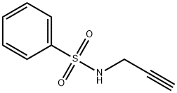 N-(prop-2-ynyl)benzenesulfonamide Struktur