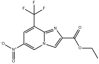 1363405-53-1 6-硝基-8-(三氟甲基)咪唑并[1,2-A]吡啶-2-甲酸乙酯