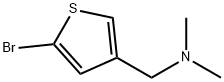 1-(5-溴噻吩-3-基)-N,N-二甲基甲胺 结构式