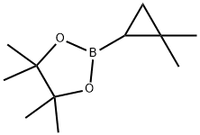 2-(2,2-dimethylcyclopropyl)-4,4,5,5-tetramethyl-1,3,2-dioxaborolane 结构式