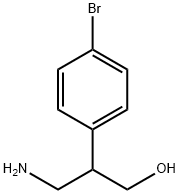 3-amino-2-(4-bromophenyl)propan-1-ol Structure