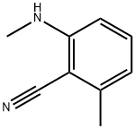 2-Methyl-6-methylamino-benzonitrile Structure