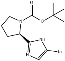 tert-butyl (2R)-2-(4-bromo-1H-imidazol-2-yl)pyrrolidine-1-carboxylate