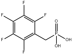 2,3,4,5,6-PENTAFLUOROBENZYLPHOSPHONIC ACID, 137174-84-6, 结构式