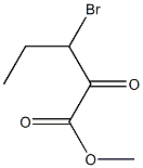 Methyl 3-bromo-2-oxopentanoate Structure