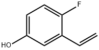 4-Fluoro-2-vinylphenol Struktur