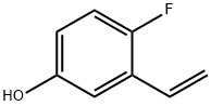 4-Fluoro-2-vinylphenol Structure
