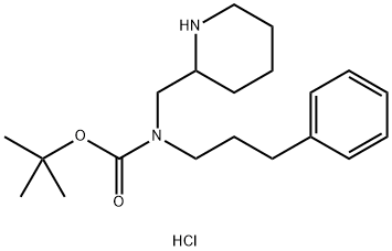 137649-92-4 tert-Butyl (3-phenylpropyl)(piperidin-2-ylmethyl)carbamate hydrochloride