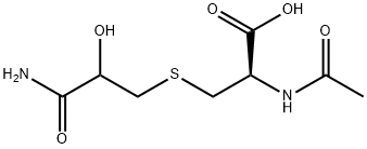 乙酰半胱氨酸杂质 结构式