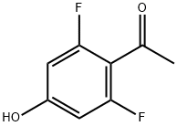2,6-二氟-4-羟基苯乙酮, 1378820-19-9, 结构式