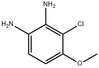 3-氯-4-甲氧基-1,2-苯二胺, 1378864-94-8, 结构式