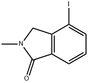 4-Iodo-2-methylisoindolin-1-one Struktur