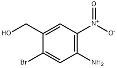 (4-Amino-2-bromo-5-nitro-phenyl)-methanol Struktur