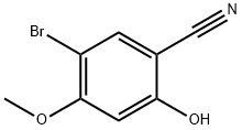 5-bromo-2-hydroxy-4-methoxybenzonitrile Structure