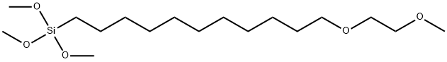 3,3-二甲氧基-2,15,18-三氧杂-3-硅烷十一烷 结构式