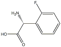 (2R)-2-AMINO-2-(2-FLUOROPHENYL)ACETIC ACID Struktur