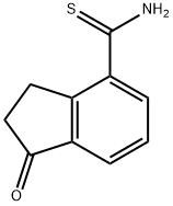 1-Oxo-2,3-Dihydro-1H-Indene-4-Carbothioamide Structure