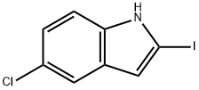 5-Chloro-2-iodoindole Structure