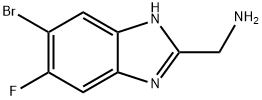 1388063-18-0 (5-溴-6-氟-1H-苯并[D]咪唑-2-基)甲胺