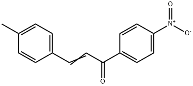 4-METHYL-4'-NITROCHALCONE Structure
