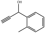 1-(2-甲基苯基)-2-丙炔-1-醇 结构式